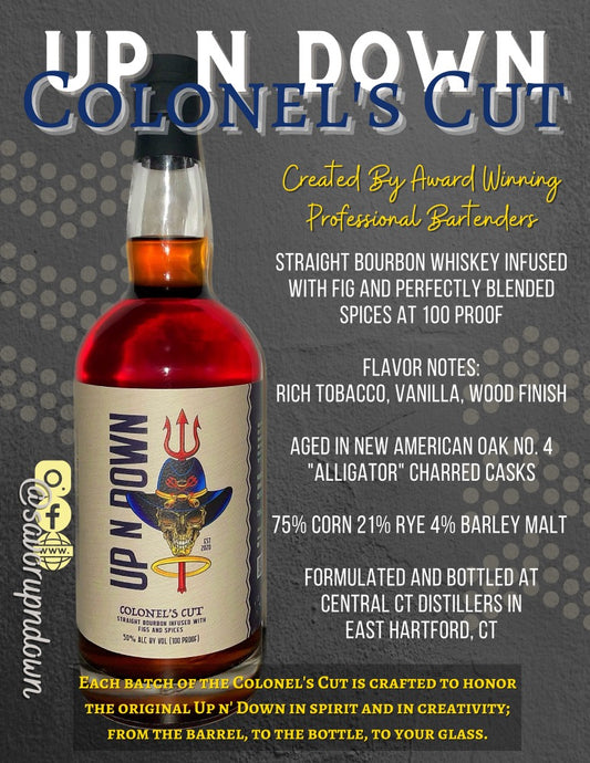 Up n Down Colonels Cut 100 Proof 6 Pack